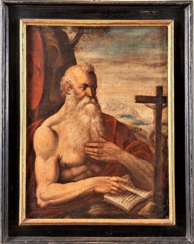 Saint Jerome, Venetian school of the 16th century